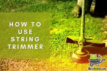 How to use string trimmer successfully?