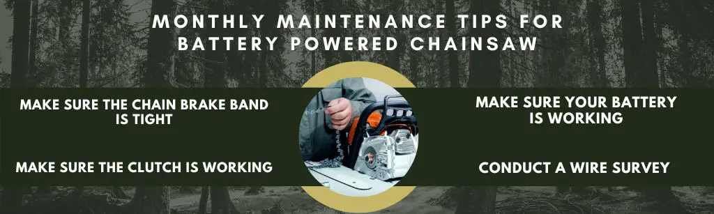 How to Use and Maintain a Battery Powered Chainsaw