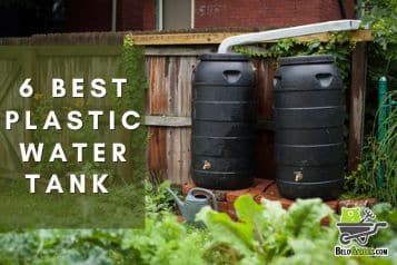6 best plastic water tank for gardening