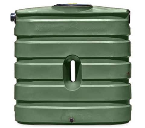130 gallon bushman polyethylene slimline rain tank