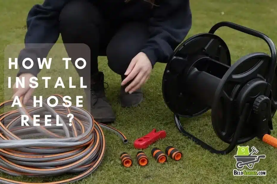 Install a hose reel