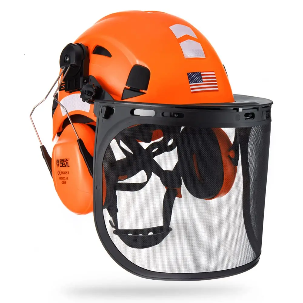 5 best chainsaw helmets: essential safety gear for woodcutting