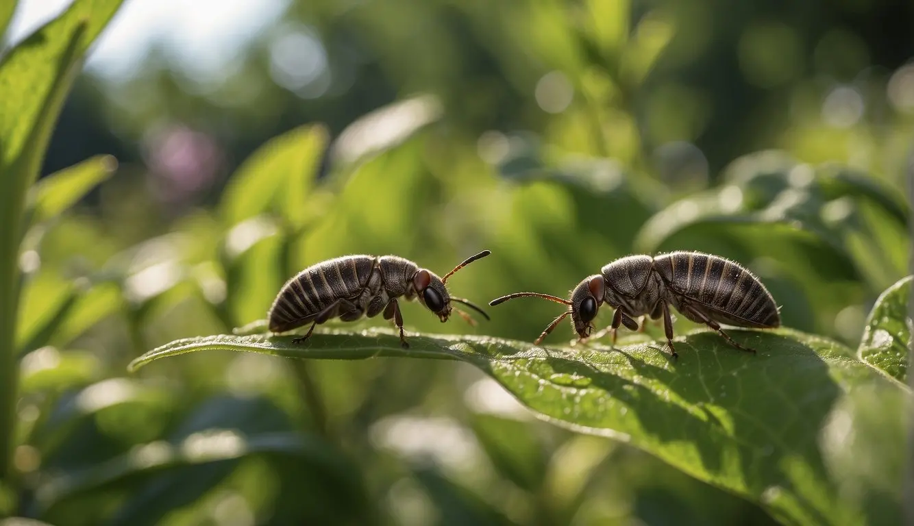 Garden pests are being controlled through advanced biocontrol methods using technology